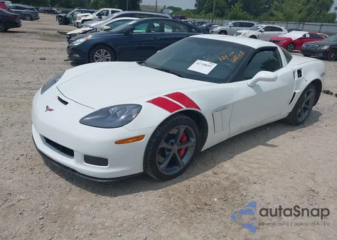 2011 Chevrolet Corvette Grand Sport из США, поврежденный, VIN 1G1YW2DW8B5108392